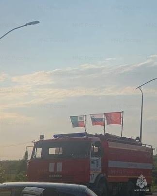 Спасатели МЧС России приняли участие в ликвидации ДТП в  поселке Борисовка Борисовского района